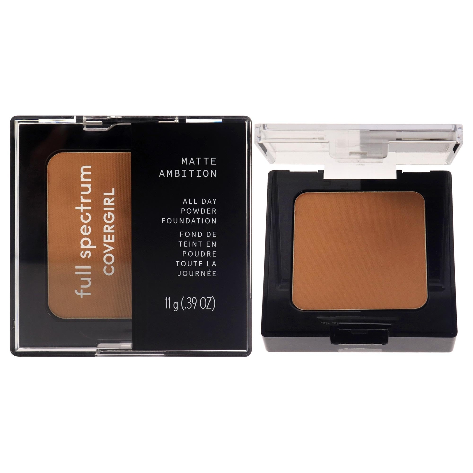 CoverGirl Full Spectrum Matte Ambition All Day Powder Foundation – FS265 Medium
