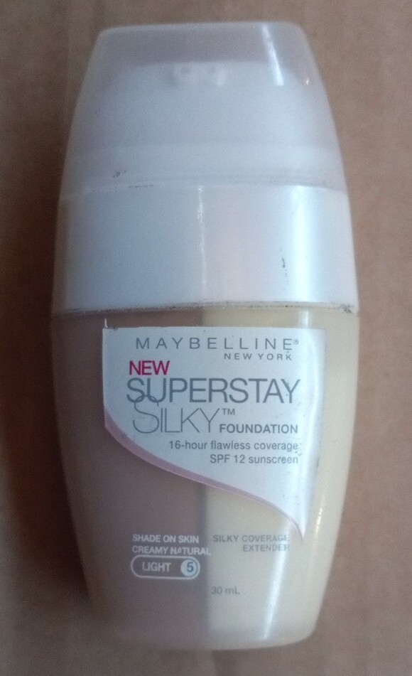 Maybelline Superstay Silky Foundation CREAMY NATURAL LIGHT 5 New!