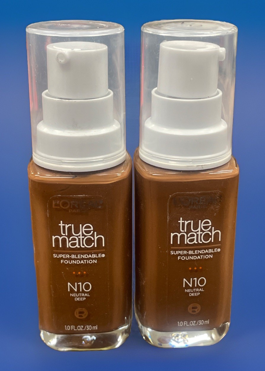Loreal True Match Super-Blendable Foundation N10 Neutral Deep 2 Pcs