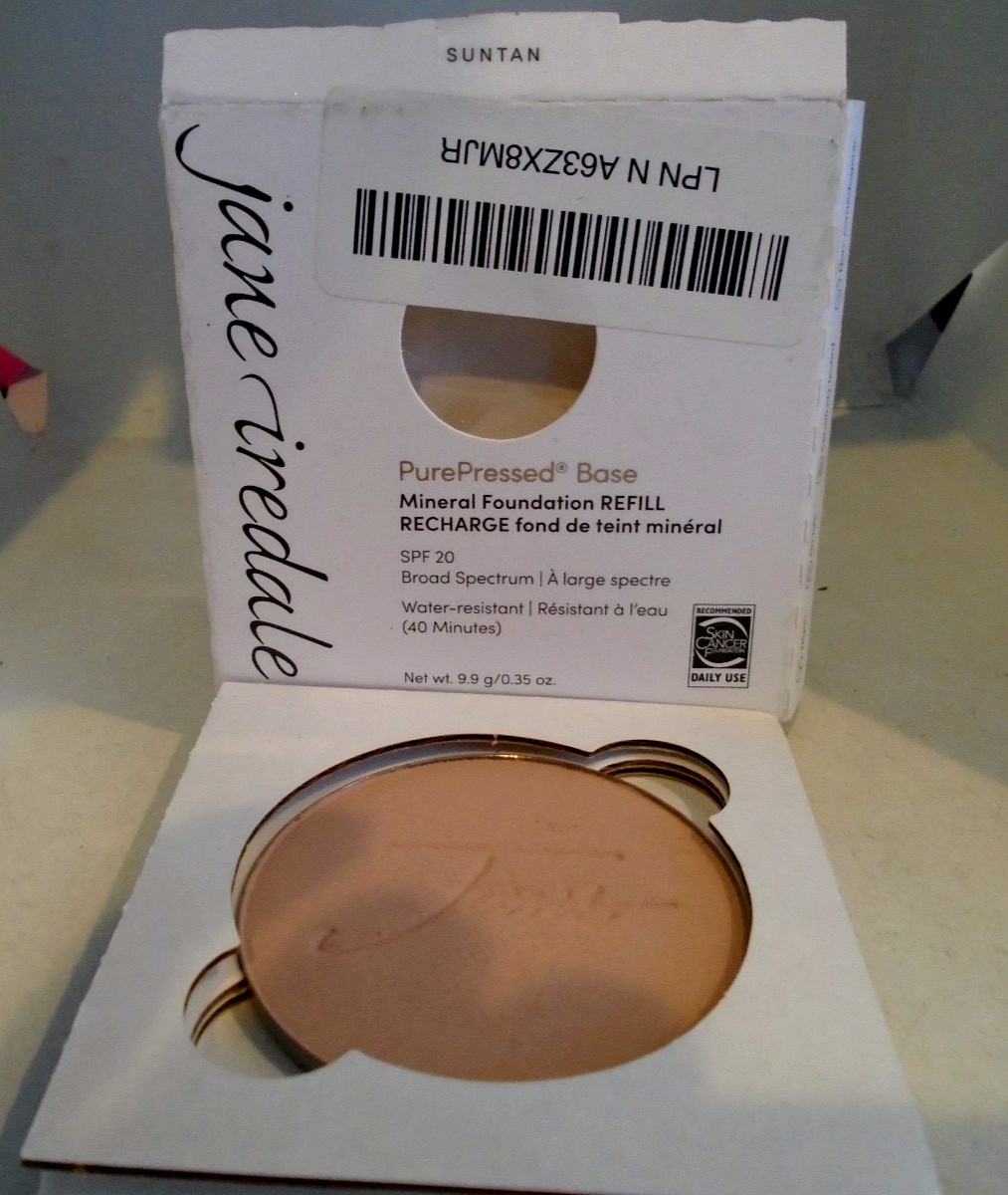 Jane Iredale PurePressed Base Mineral Foundation Refill Suntan FLAWED READ