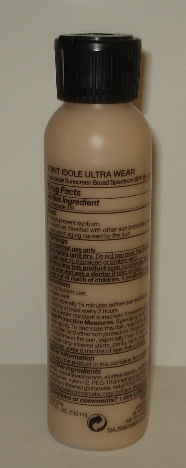 Lancome Teint Idole Ultra Wear Makeup Foundation 418 Bisque C 3.71oz/110ml Pro