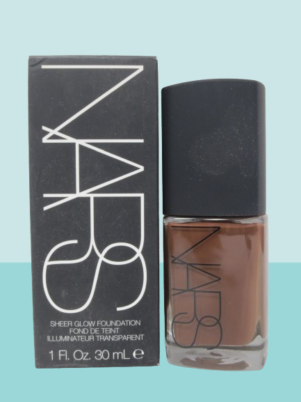 NARS SHEER GLOW FOUNDATION – DARK 6 MALI 4882 – 1 OZ BOXED