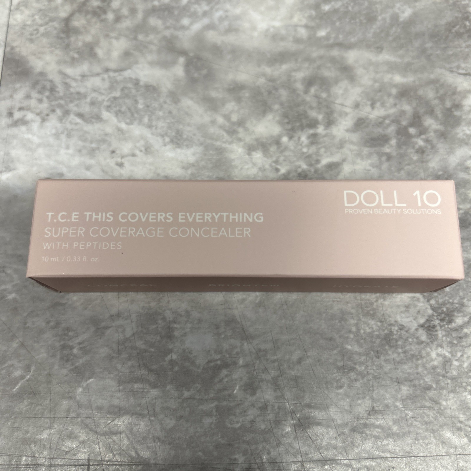 Doll 10 T.C.E This Covers Everything Super Coverage Concealer Makeup FAIR/LIGHT