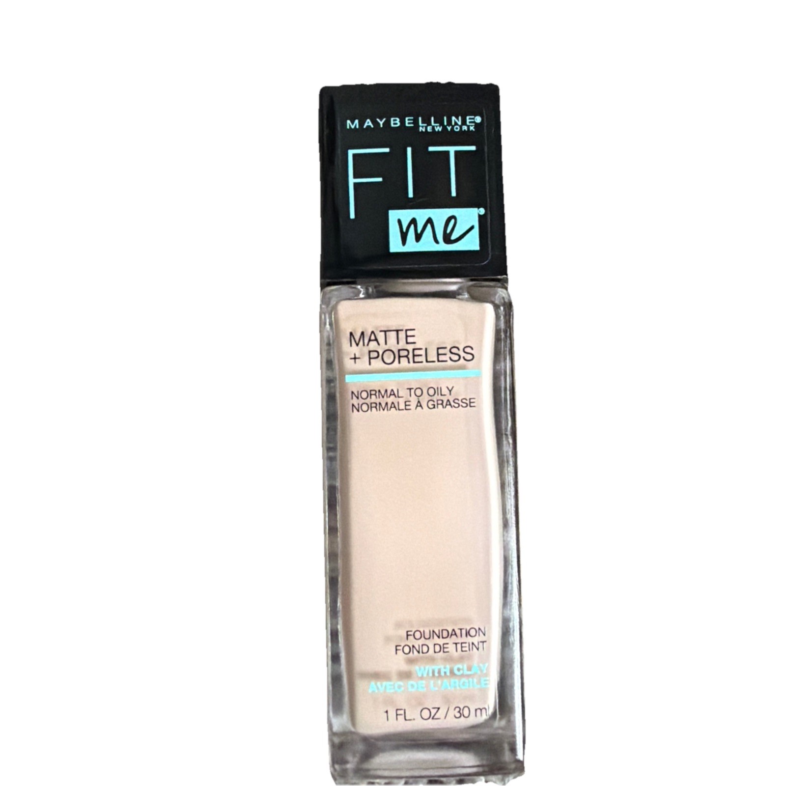 Maybelline Fit Me Matte + Poreless Oil Free Liquid Foundation – 1 fl oz – 102