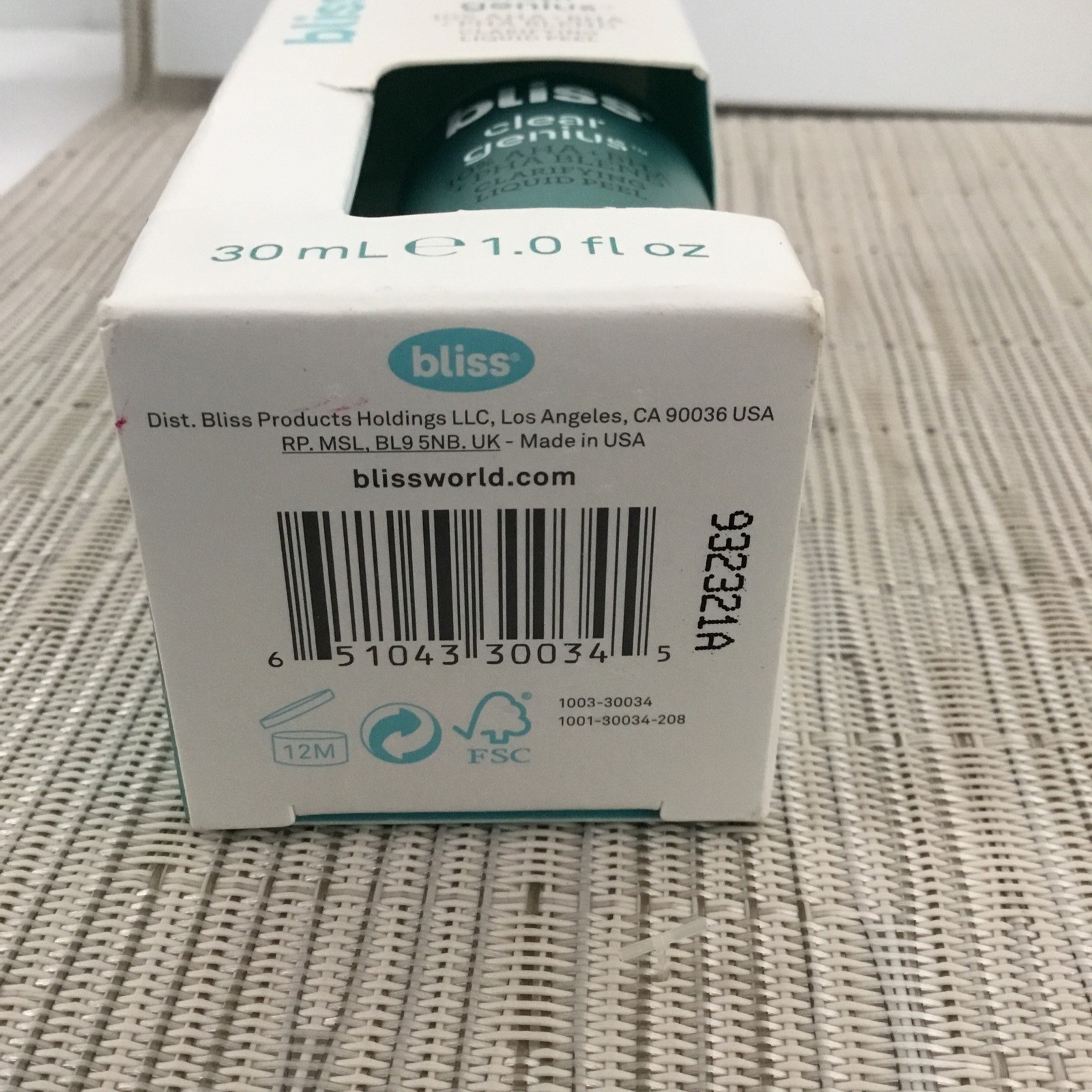 🔥🔥Bliss Clear Genius Clarifying Liquid Peel – 1 fl. oz.