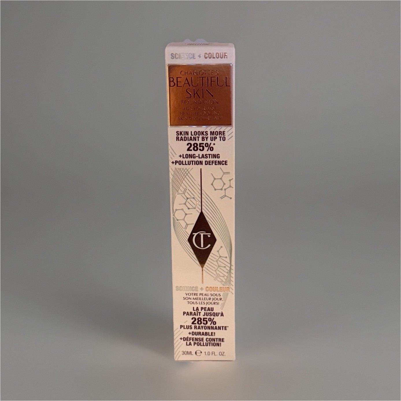 Charlotte Tilbury Beautiful Skin Liquid Foundation 1 Neutral 1 fl oz Hydrating