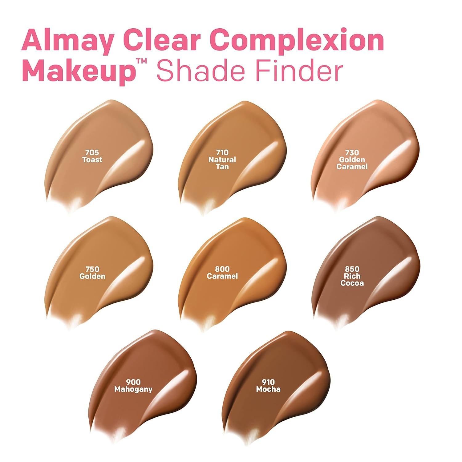 Almay Clear Complexion Makeup Salicylic Acid Prebiotics & Aloe Choose Your Shade