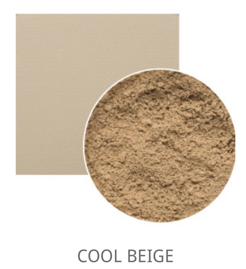 COOL BEIGE LOOSE MINERAL POWDER FOUNDATION FOR SHEER NATURAL COVERAGE FROM MUA!!