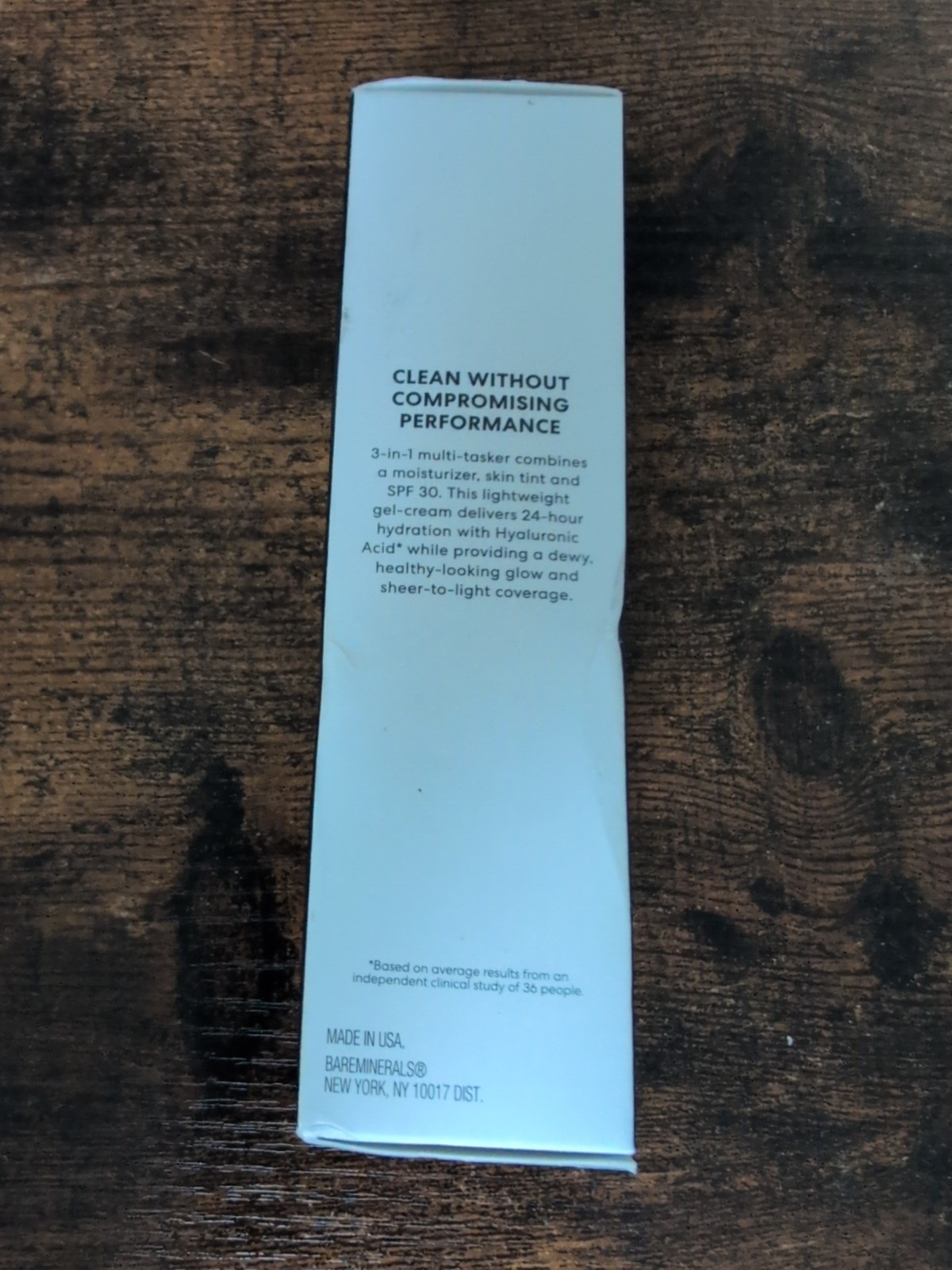 bareMinerals COMPLEXION RESCUE Tinted Moisturizer SPF 30 ~ Mahogany 11.5~ NIB