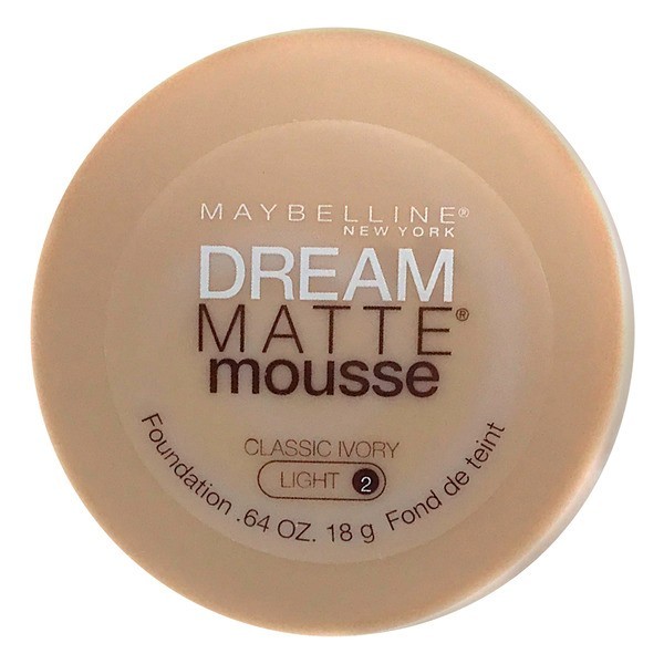 Maybelline Dream Matte Mousse Foundation – Classic Ivory Light 2