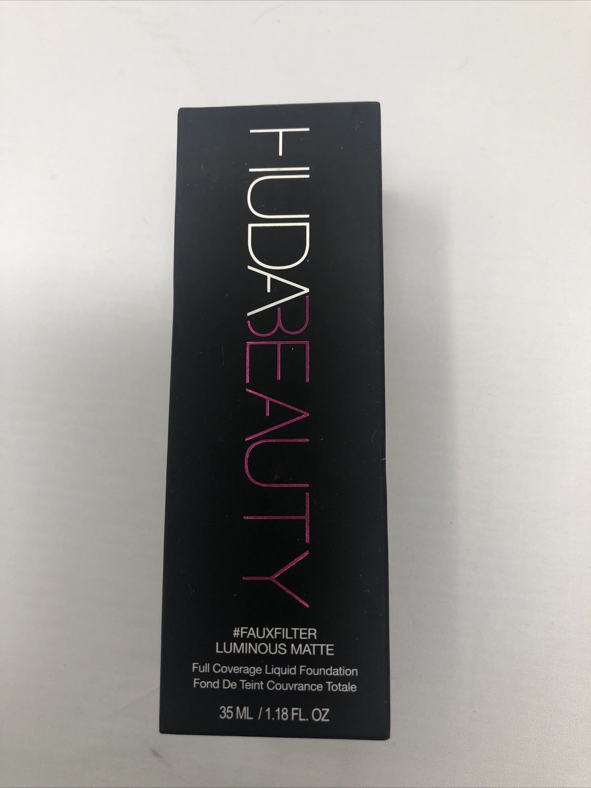 Huda Beauty #Fauxfilter Luminous Matte Foundation *Lava Cake* 1.18 Oz BNIB