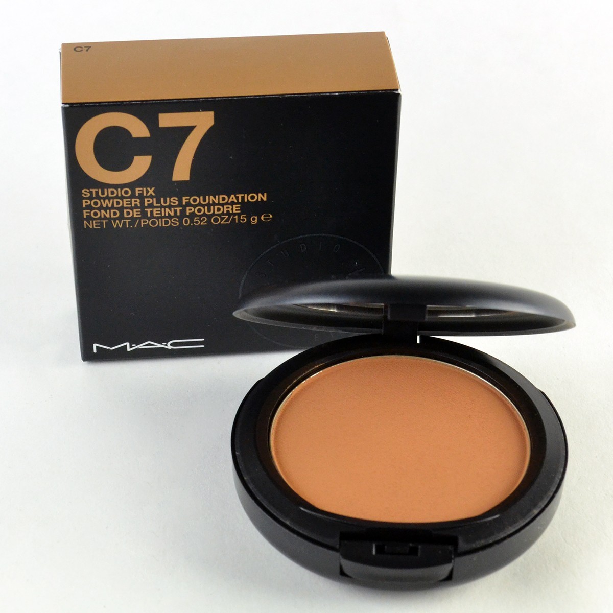 Mac Studio Fix Powder Plus Foundation C7 – Full Size 0.52 Oz. / 15 g New
