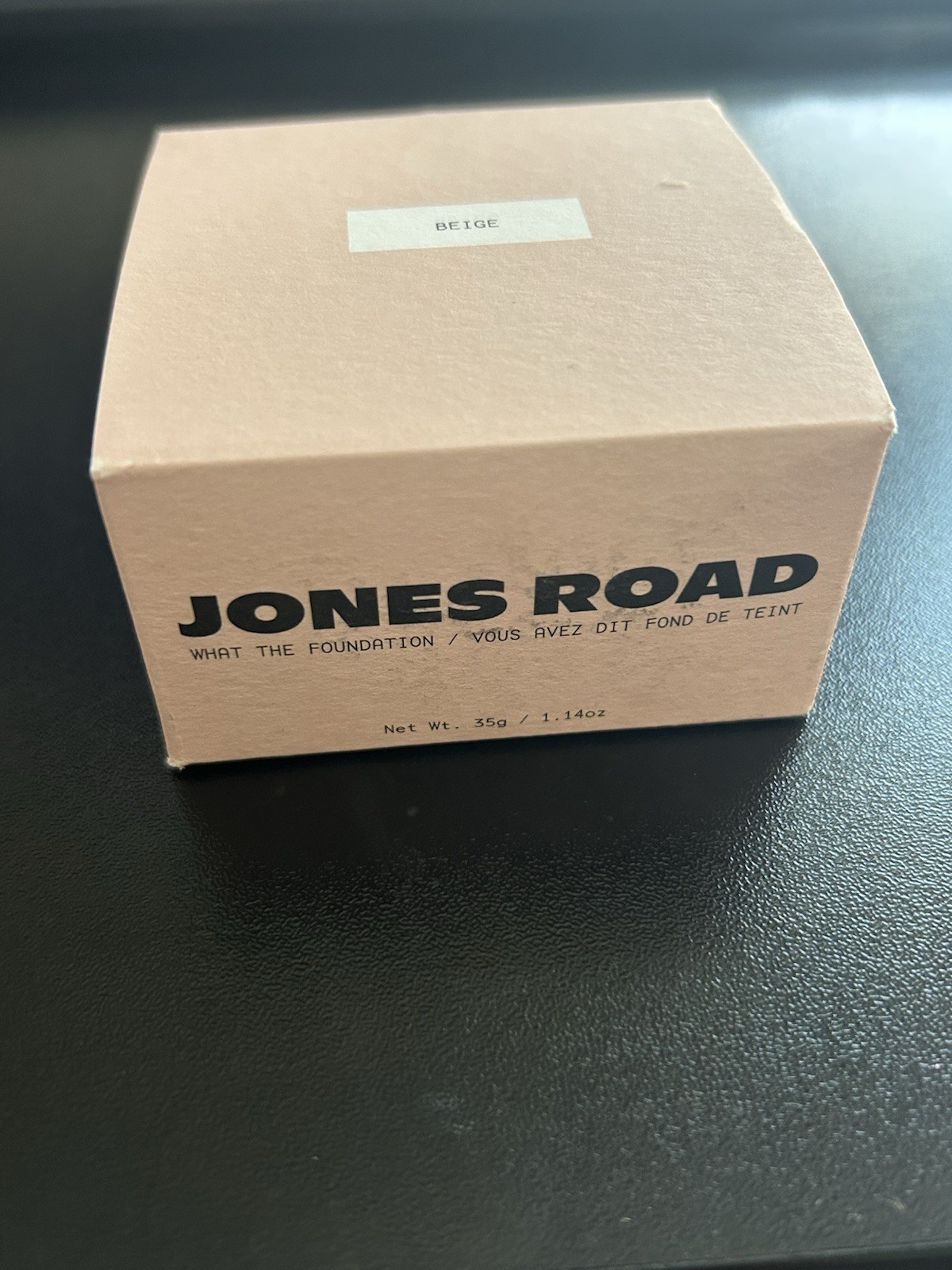 Jones Road What The Foundation Face Foundation Beige 1.14 oz