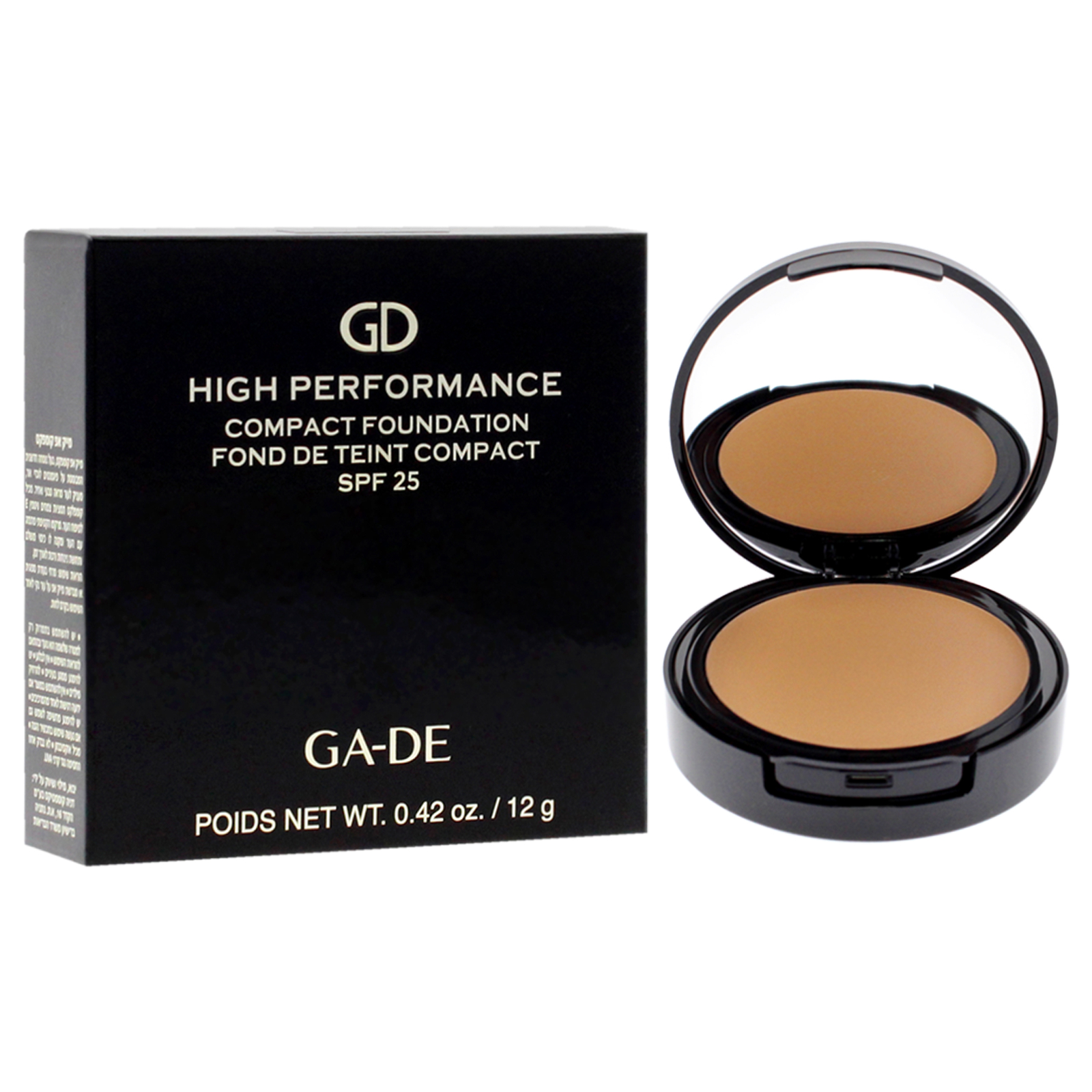 High Performance Compact Foundation SPF 25-03 Beige by GA-DE for Women – 0.42 oz