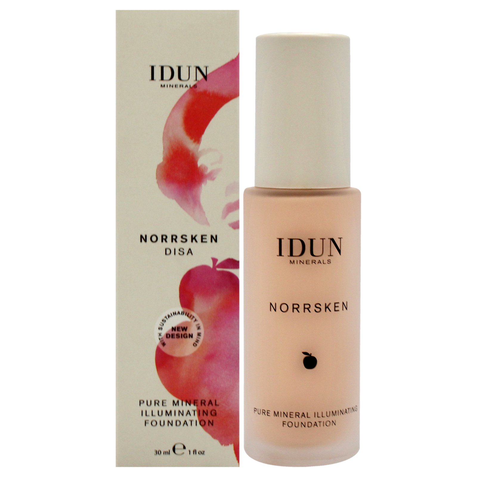 Norrsken Foundation – 207 Disa by Idun Minerals for Women – 1 oz Foundation