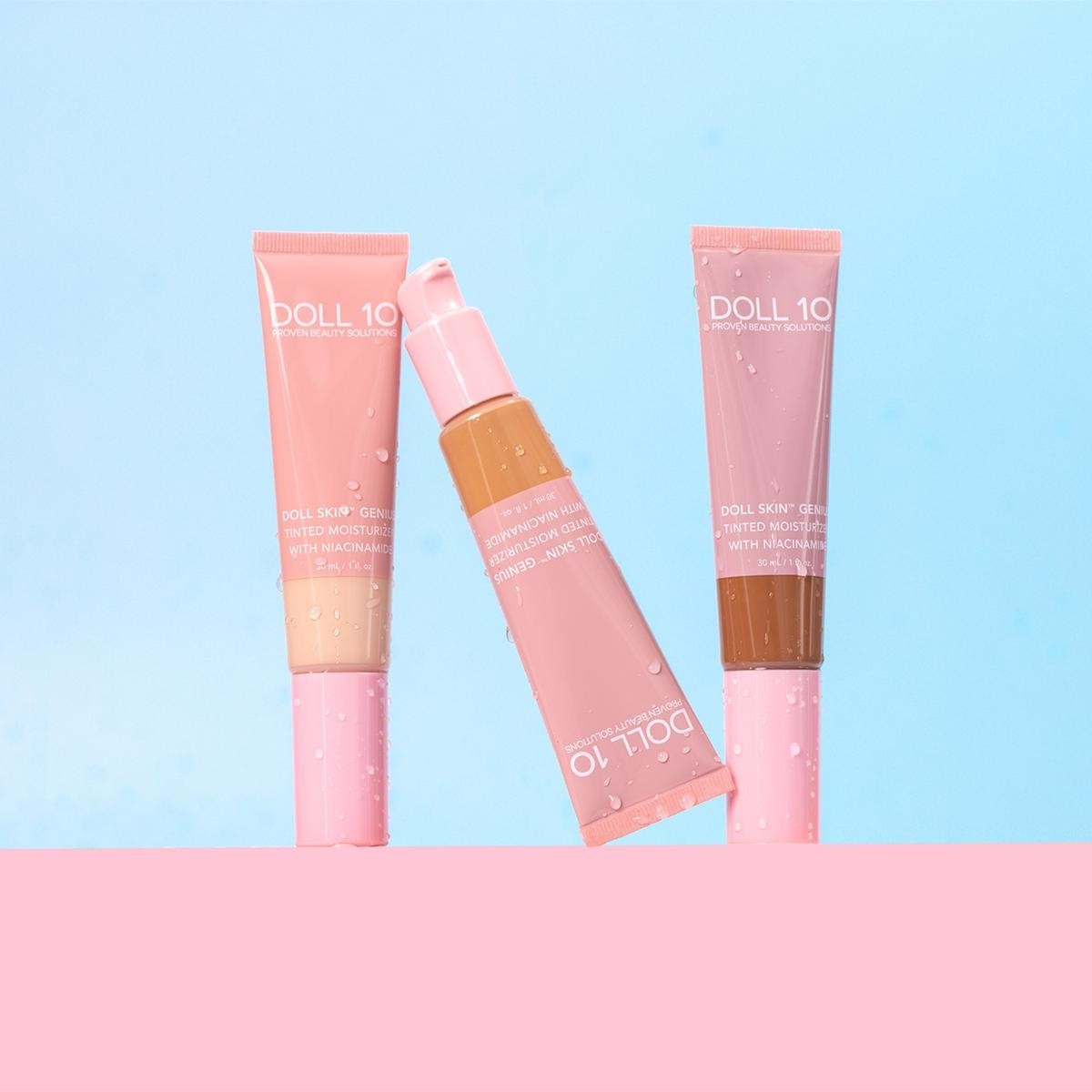 DOLL 10 ~ DOLL SKIN GENIUS TINTED MOISTURIZER ~ # 1 ~ 1 OZ