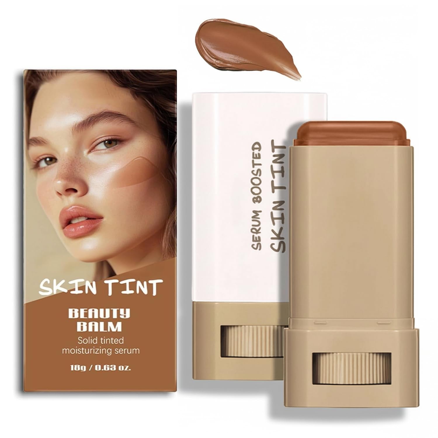 Beauty Balm Serum Boosted Skin Tint – Hydrating 1 Count (Pack of 1), 3#