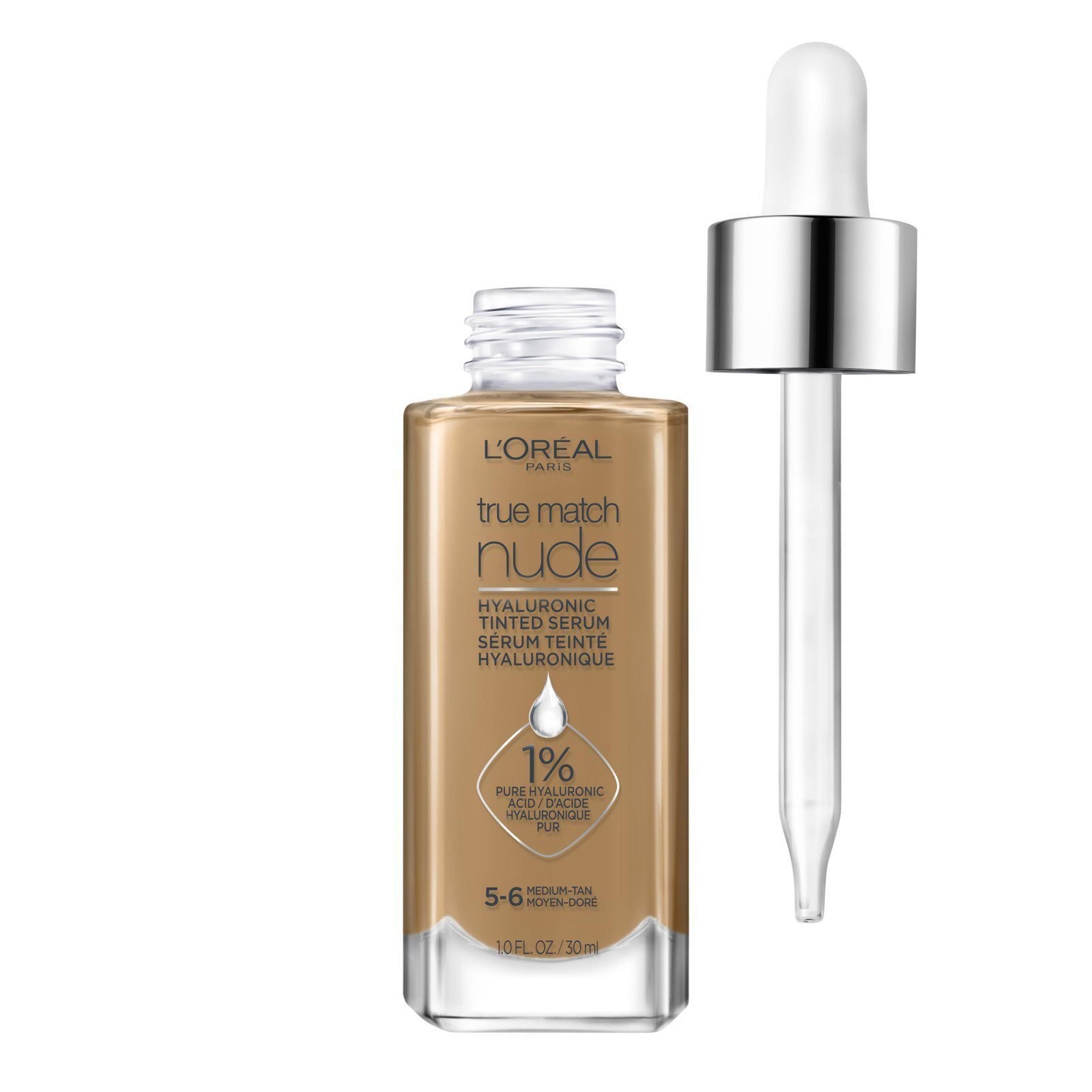 L’Oreal Paris True Match Nude Hyaluronic Tinted Serum Foundation with 1%