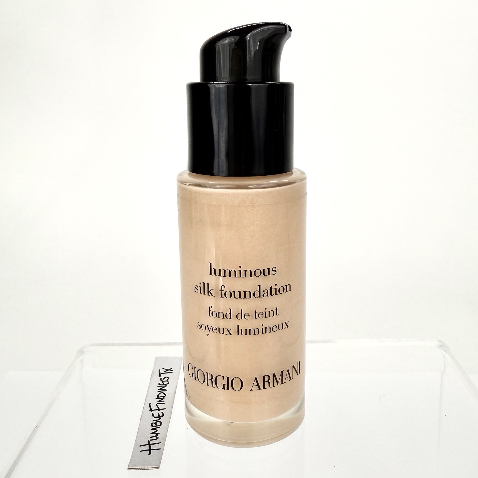 Original Giorgio Armani Luminous Silk Foundation 4 Micro-fil Formula 18ml #4