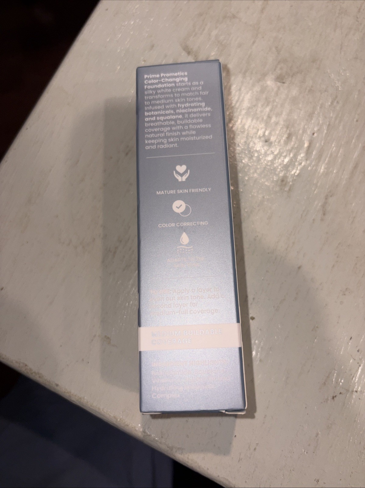 Primeskin PrimePrometics Color Changing Foundation for Mature Med to Fair Skin