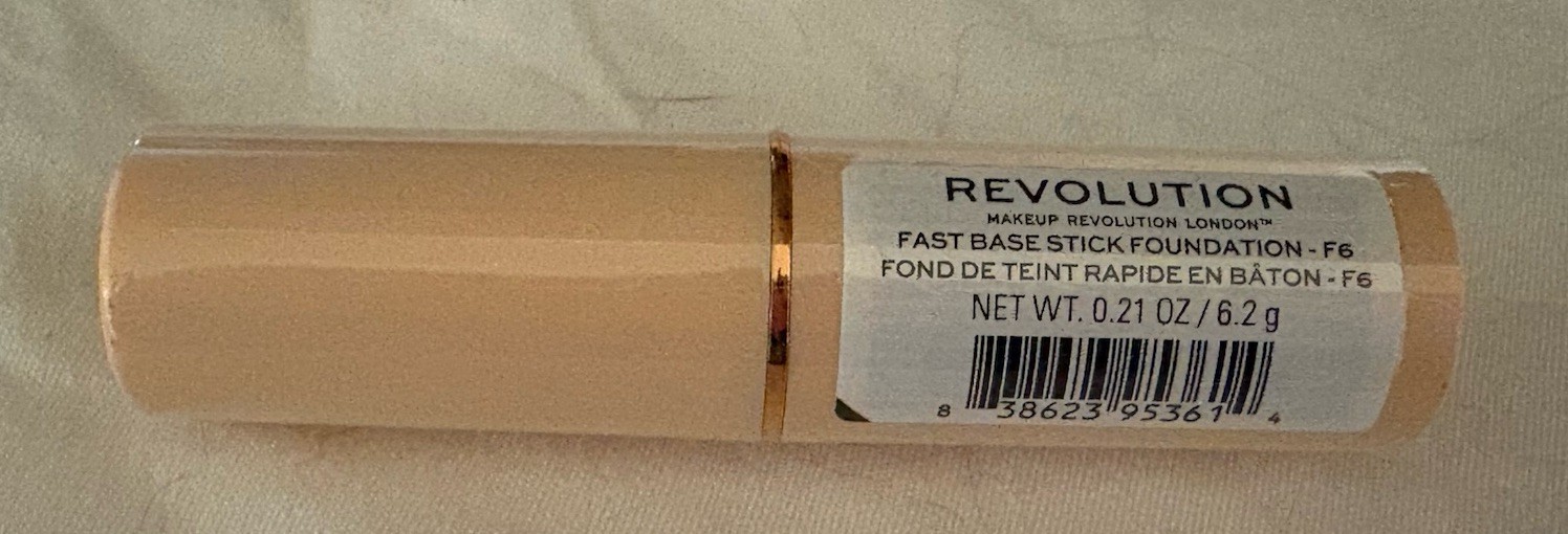 Makeup Revolution Fast Base Stick Foundation – F6 6.2gm
