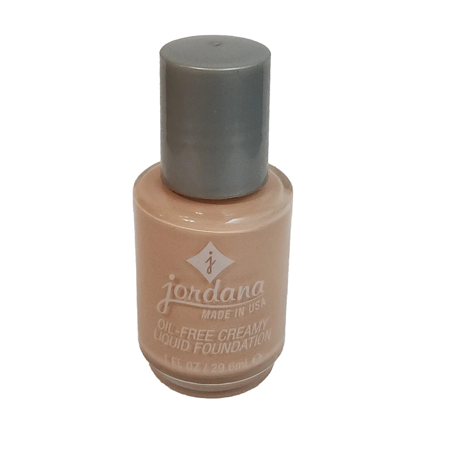 Jordana Oil-Free Creamy Liquid Foundation New 1 fl oz 02 Beige Made In USA