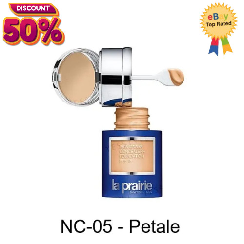 La Prairie Skin Caviar Concealer Foundation SPF15 Petale NC-05 0.33 oz