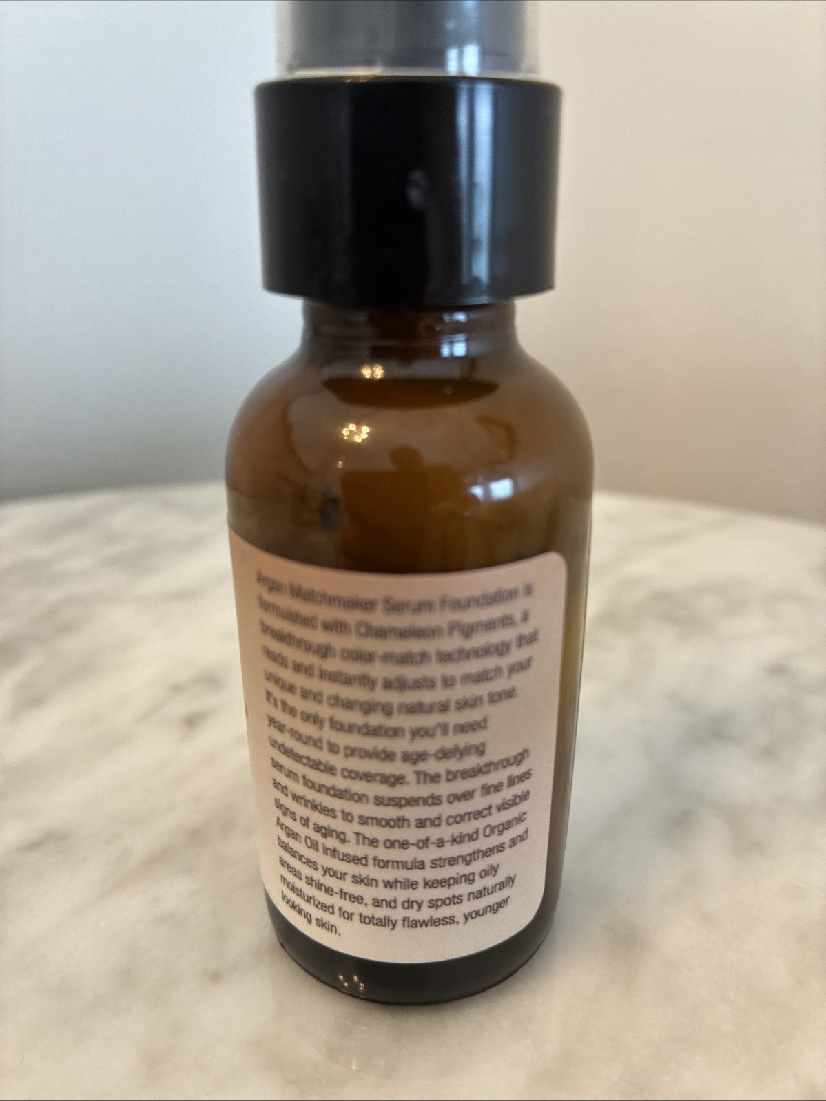 Josie Maran Argan Matchmaker Serum Foundation Medium / Dark 1 oz.