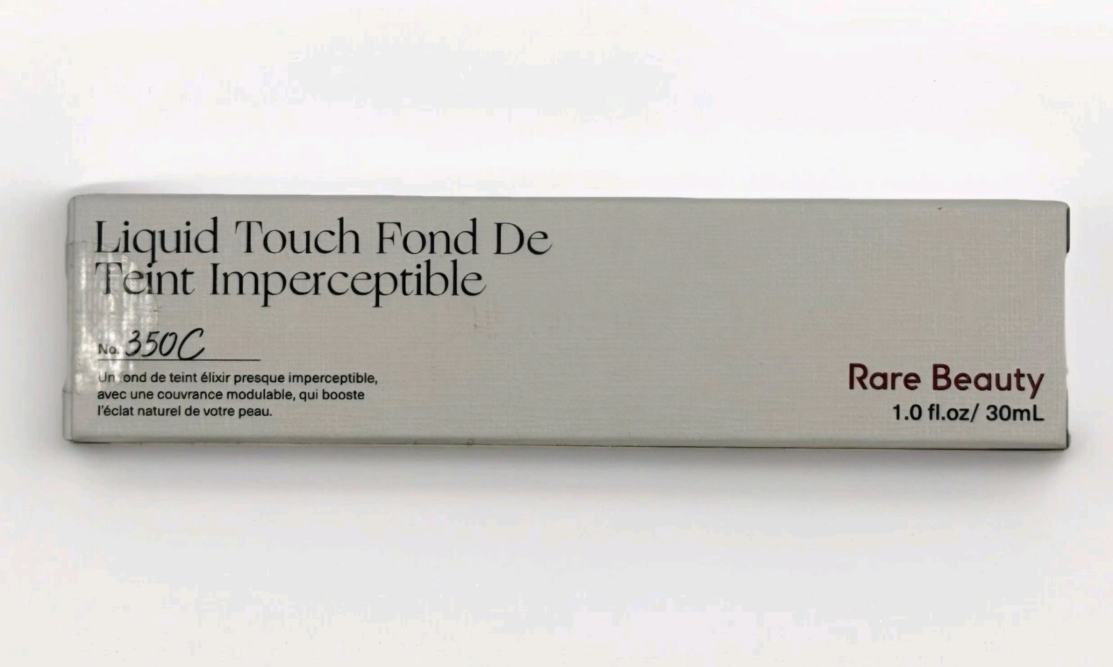 Rare Beauty Liquid Touch Weightless Foundation Makeup 350C Brand New 1oz / 30ml