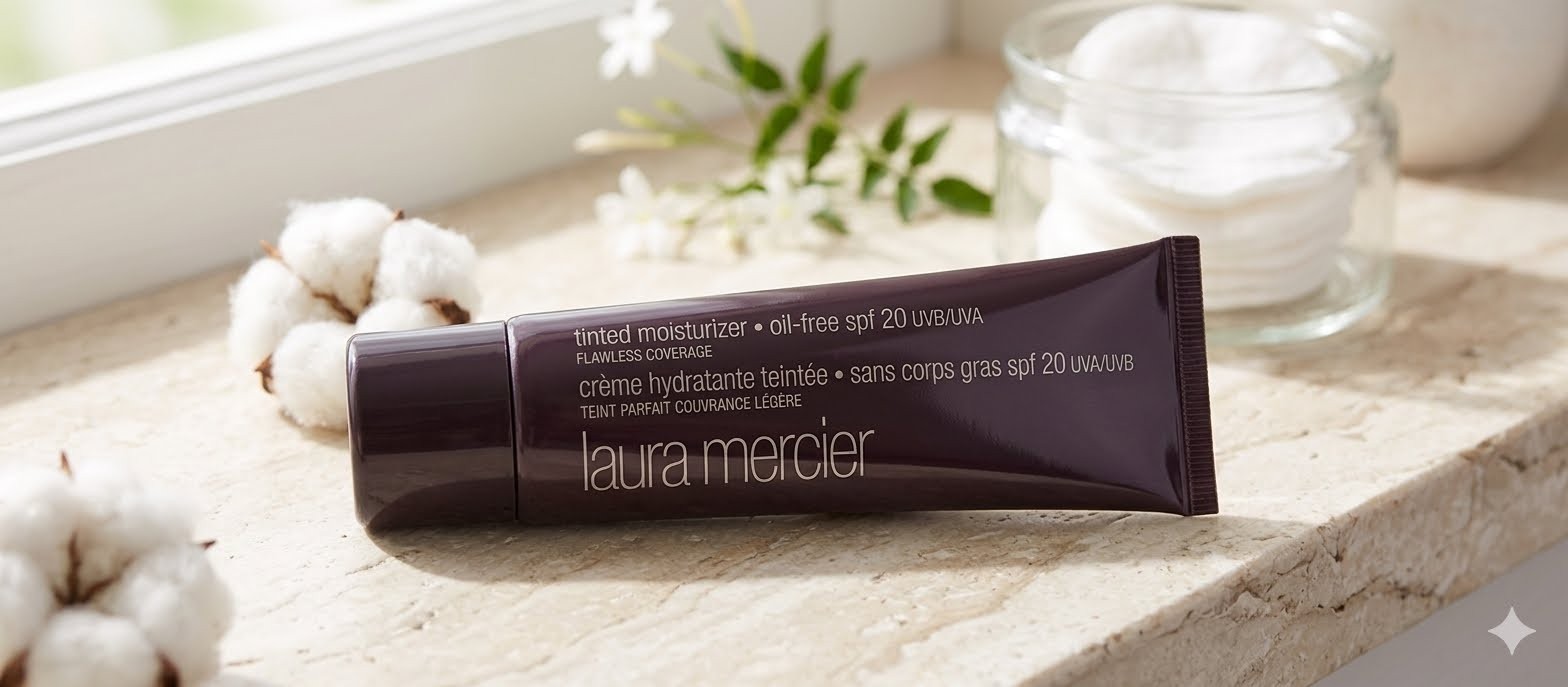 Laura Mercier Tinted Moisturizer Oil Free foundation 1.7 oz CARMEL NWOB