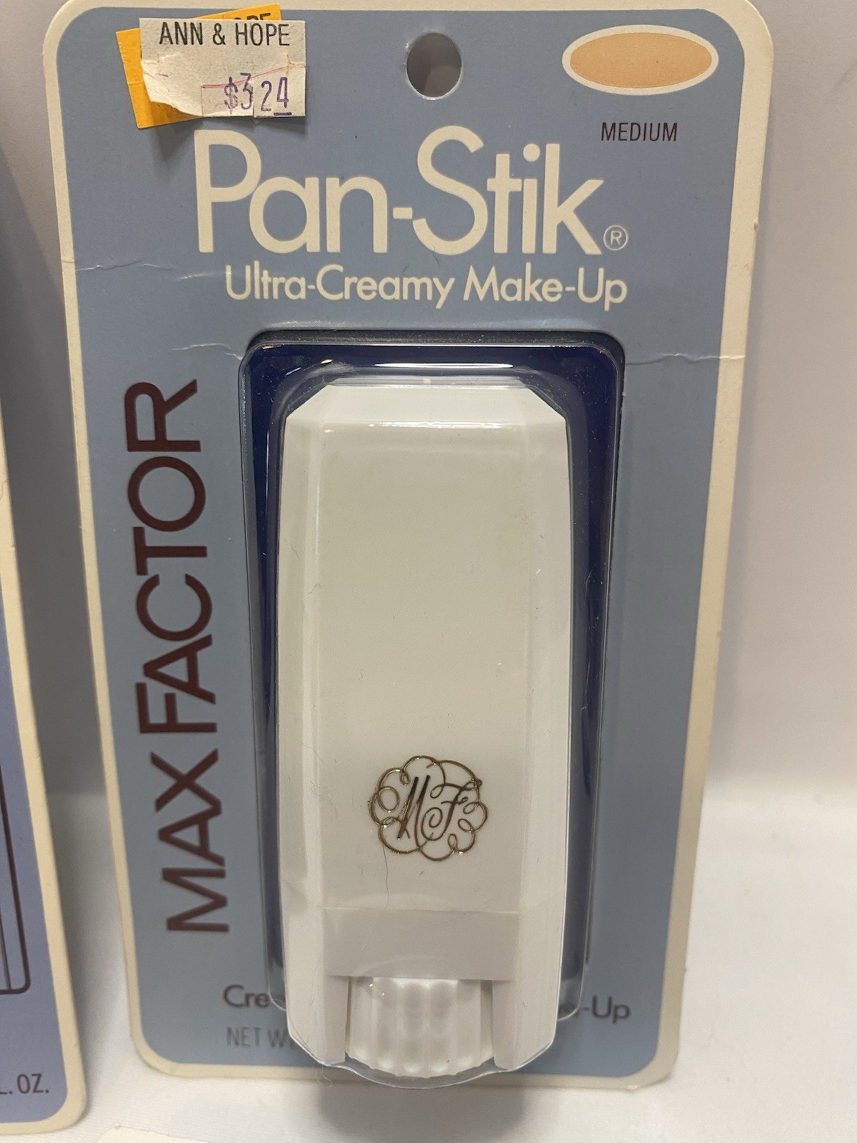 VTG Max Factor Pan Stik Medium Ultra Creamy Makeup Foundation .5oz NOS USA Made