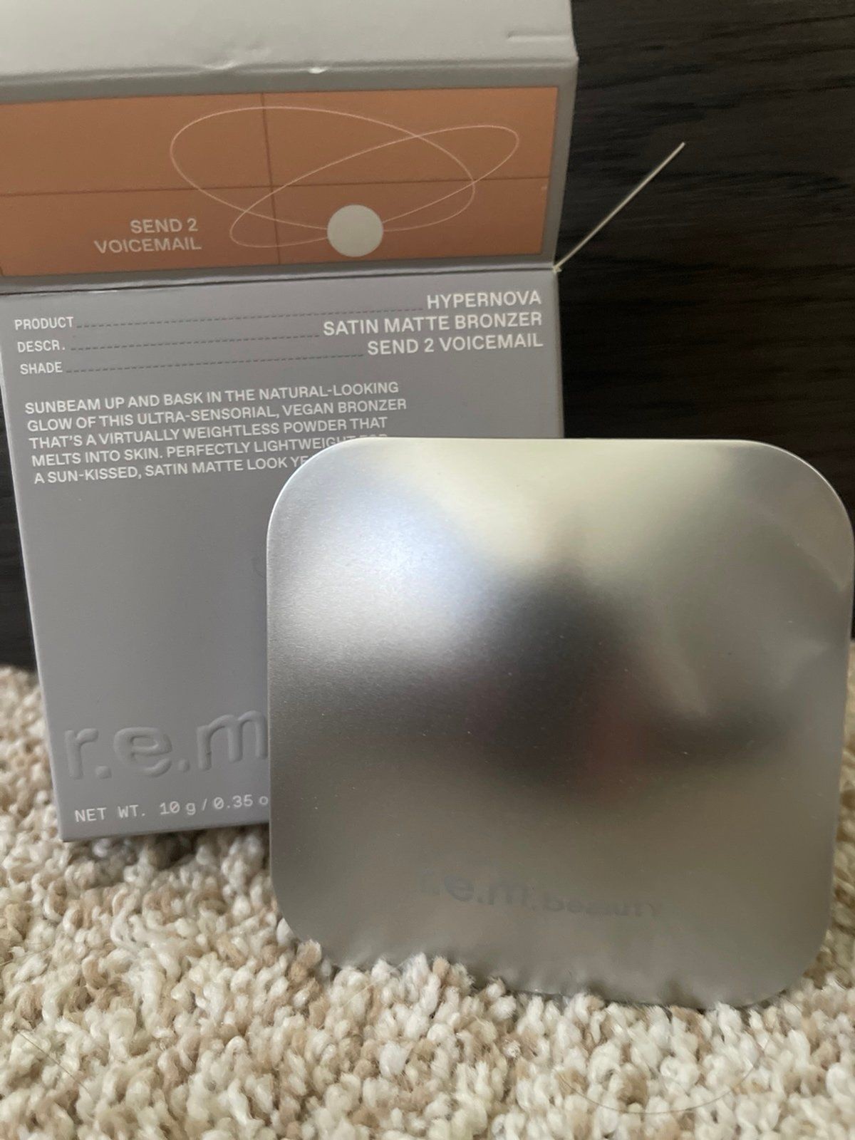 r.e.m. beauty hypernova satin matte bronzer Send 2 Voicemail BNIB
