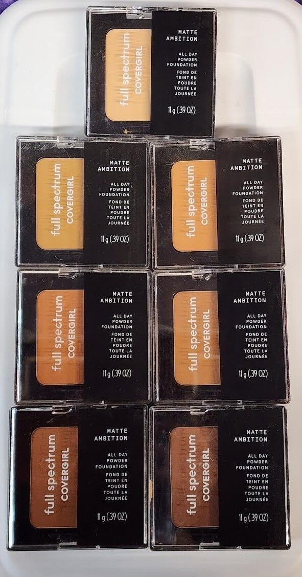 CoverGirl Full Spectrum Matte Ambition All Day Medium To Full Powder Foundation