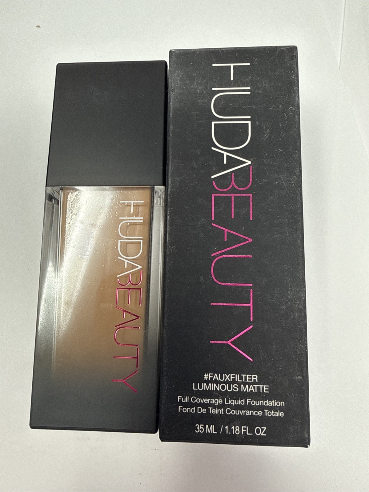 Huda Beauty FauxFilter Luminous Matte Liquid Foundation ~ LATTE 300N ~ 1.18 oz