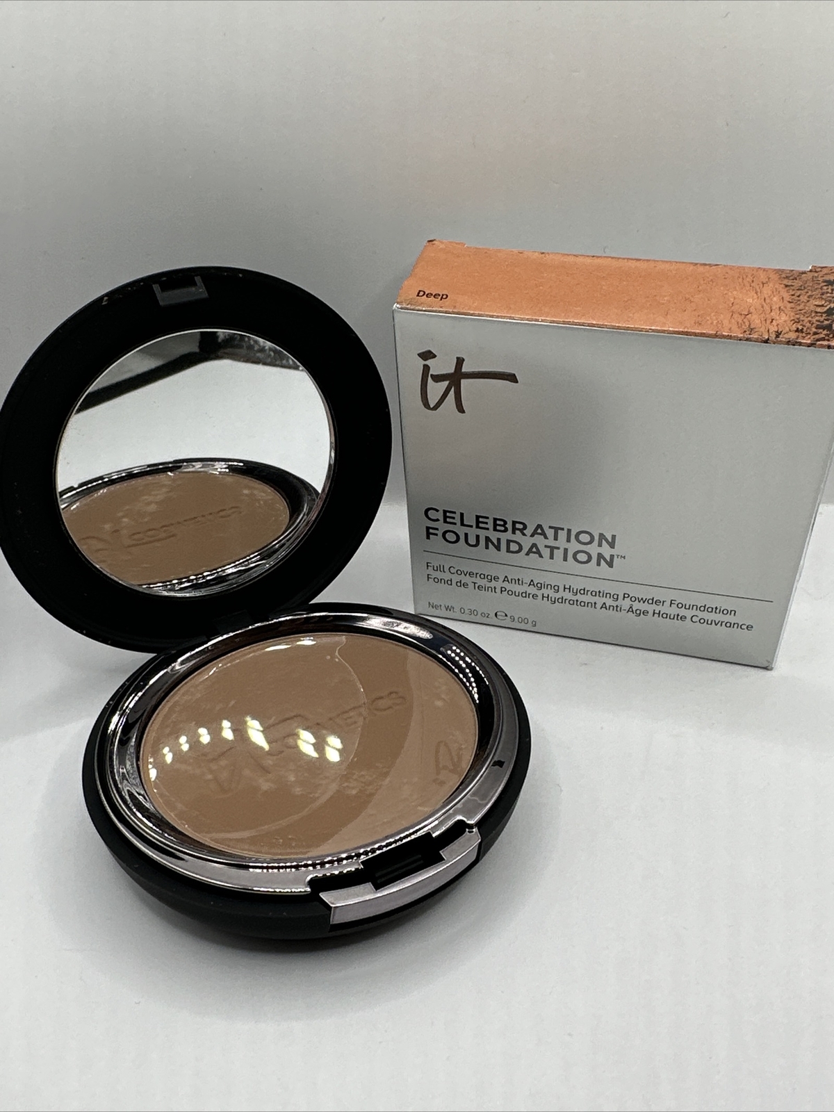 NEW It Cosmetics Celebration Foundation DEEP Full size 0.30oz Full Coverage