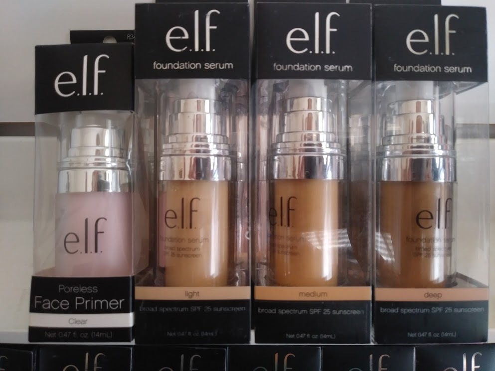 ELF E.L.F Foundation Serum Face Primer Multi Variety Shades Cover Conceal Choice