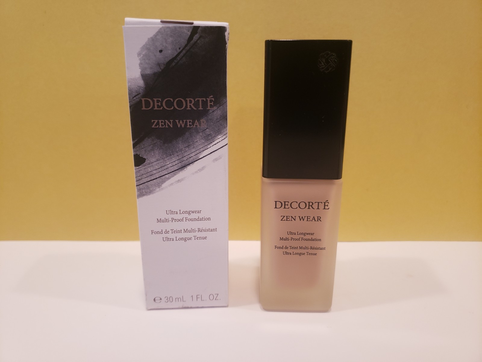Decorte ~ Zen Wear Ultra-Longwear Multi Proof Foundation~ N33 ~ 1 oz ~NIB