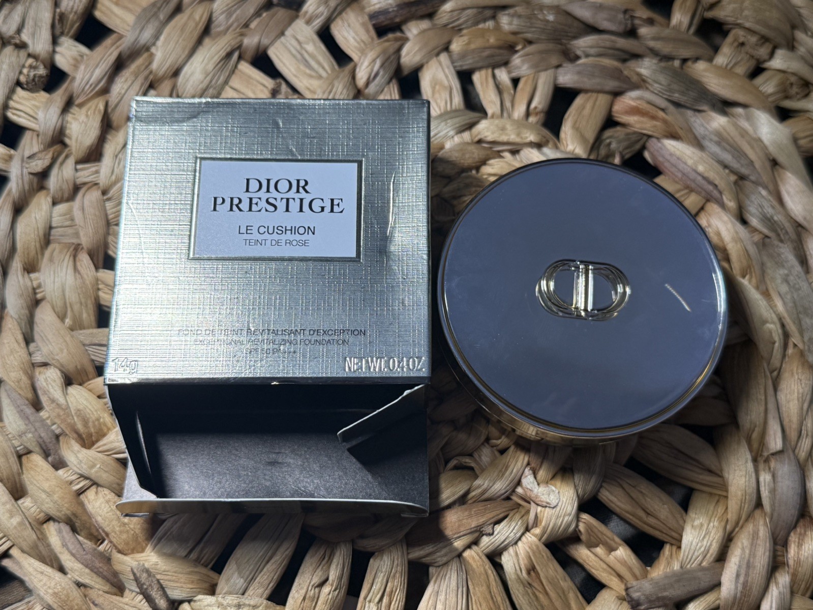 Christian Dior Prestige Cushion Foundation Le Cushion Teint DeRose /012Porcelain