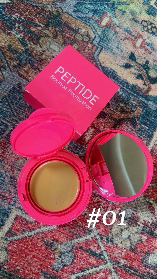 Peptide Bounce Foundation Hydrating, Age-Defying Makeup for Mature Skin(natural)