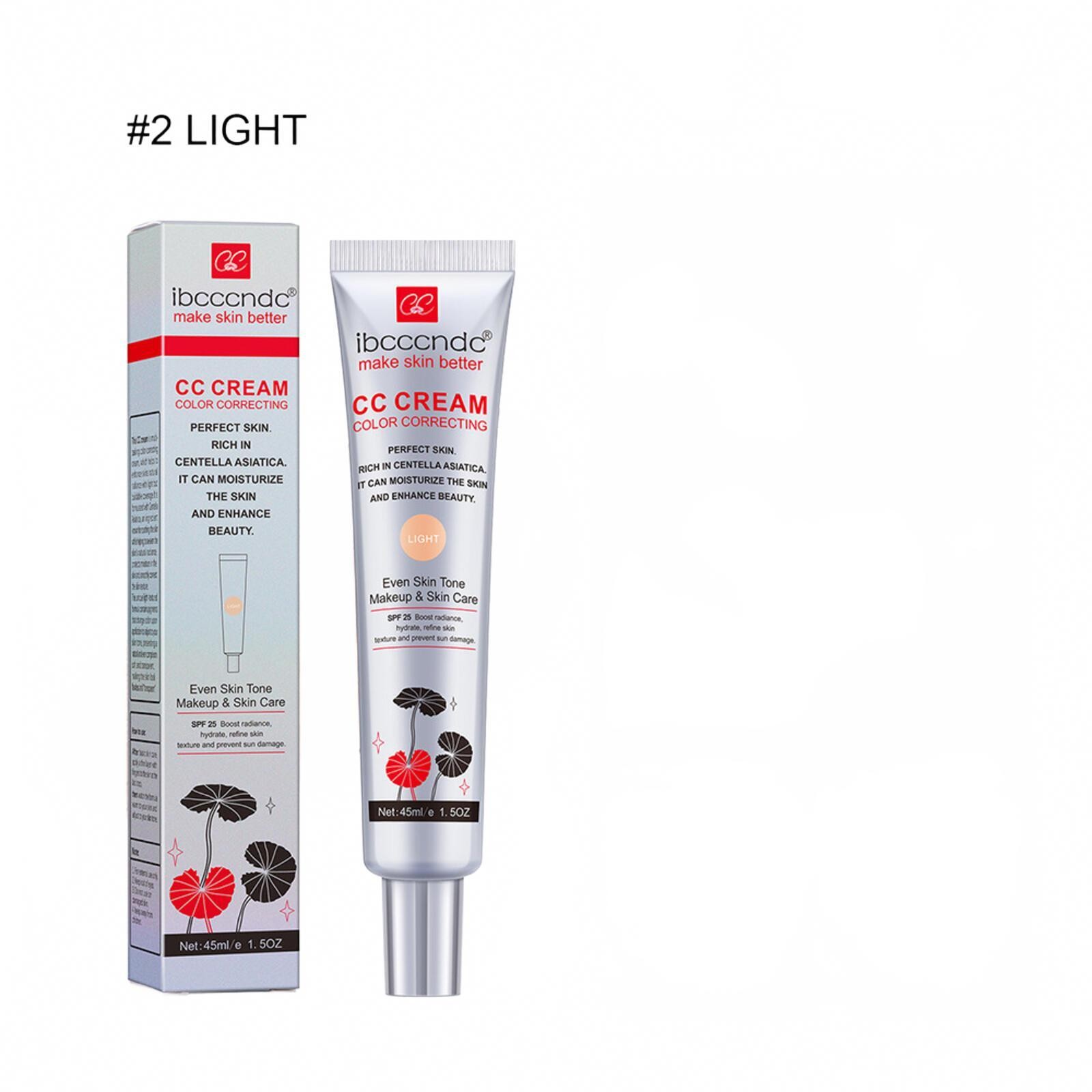 Highly Rated Moisturizing Correcting CC Cream – Light Shade, Long‑Lasting Base