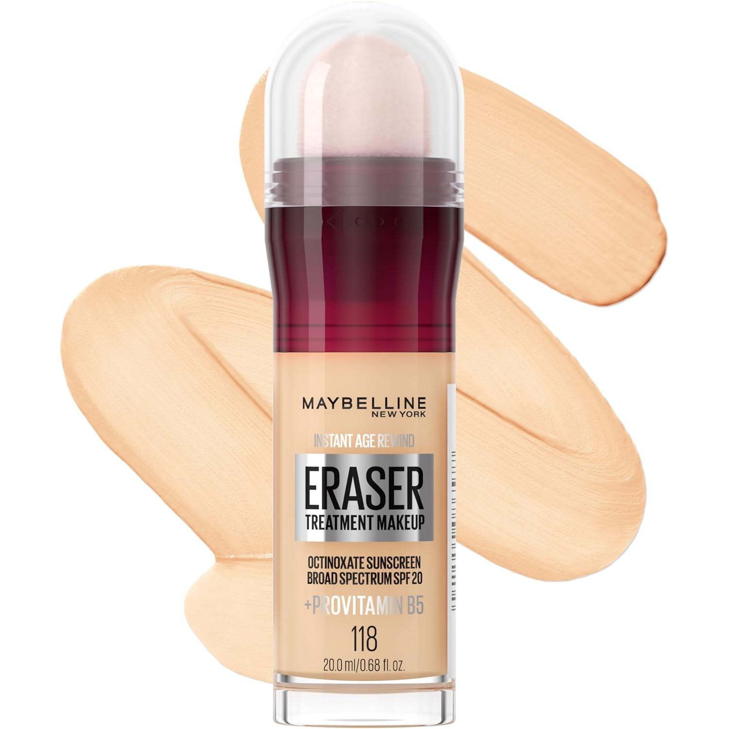 Maybelline Instant Age Rewind Eraser Foundation SPF 20 ProVitamin B5 118 1 Ct