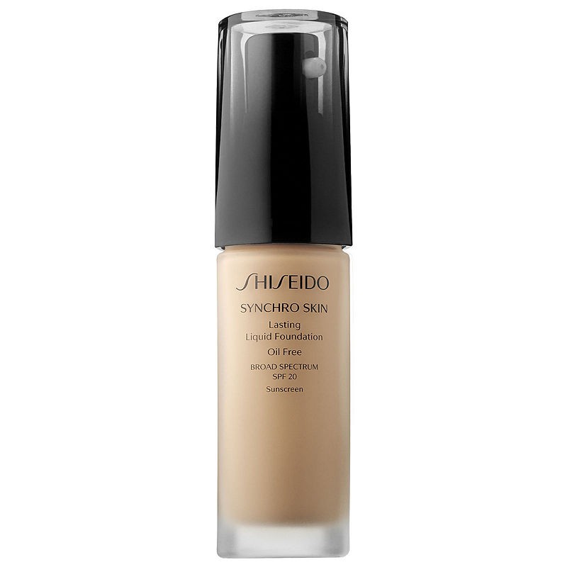 SHISEIDO SYNCHRO SKIN SPF20 LIQUID FOUNDATION (3) ROSE 1.0 OZ (NEW, WITHOUT BOX)