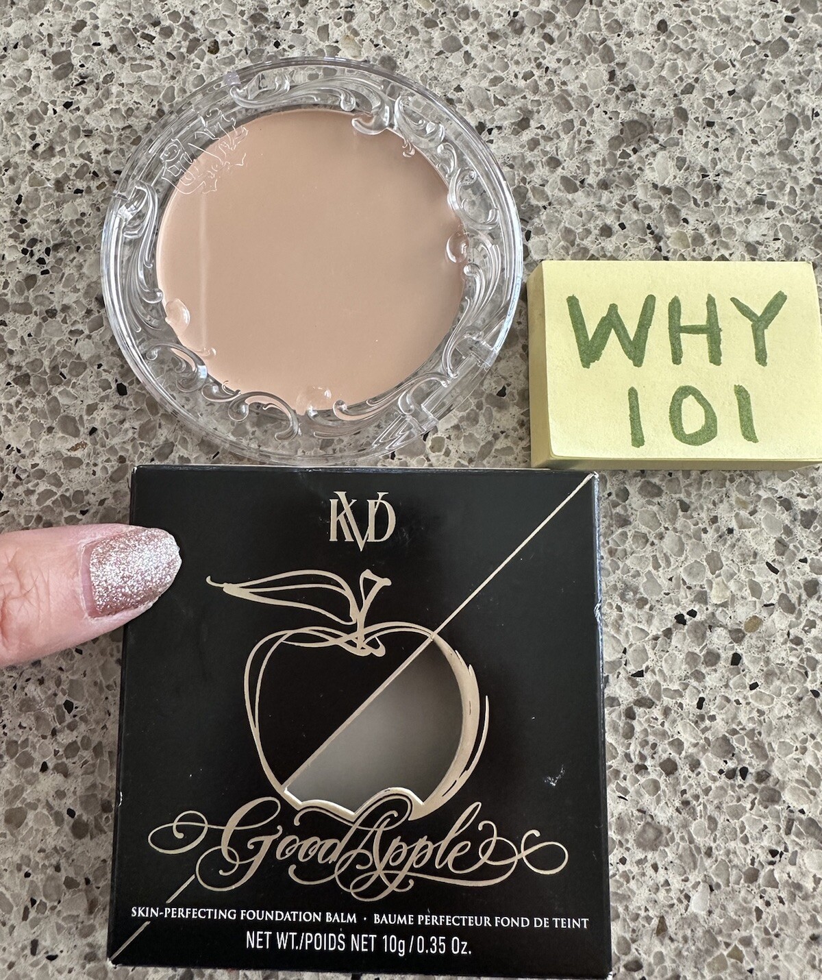 KVD Good Apple Skin-Perfecting Foundation Balm in LIGHT 006 .35oz/10g $42.50