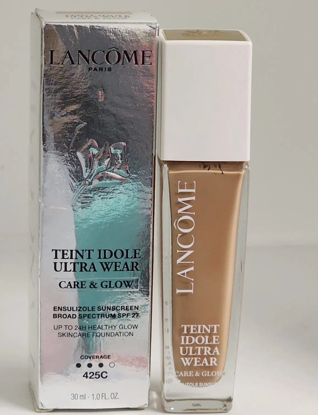 Lancome Teint Idole Ultra Wear Care & Glow Foundation ~ 425C ~ SPF 27 ~ EXP2024+