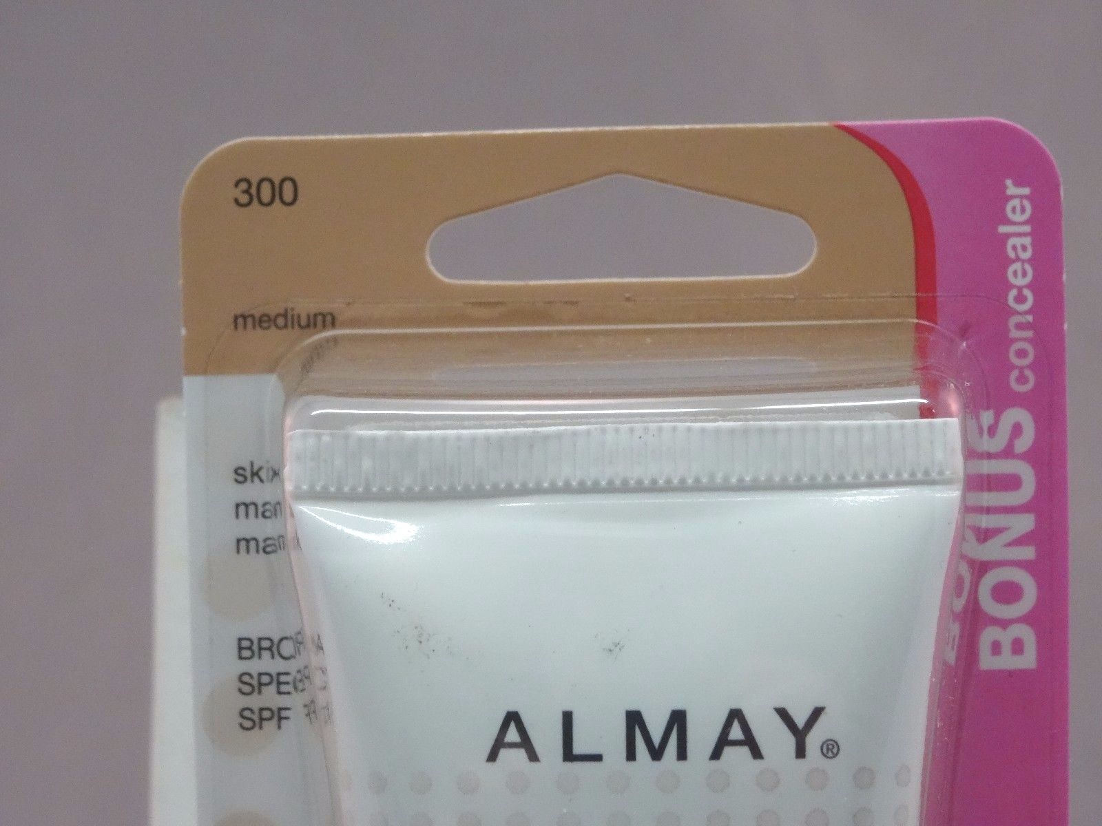 ALMAY SMART SHADE LIQUID MAKEUP WITH CONCEALER – #300 MEDIUM – NEW IN PACKAGE