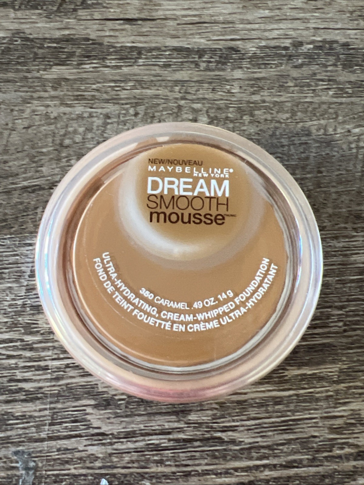 Maybelline Dream Smooth Mousse Foundation 350 Caramel No Seal *IMPERFECT