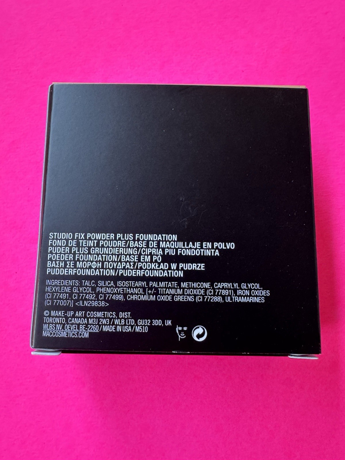 M∙A∙C Studio Fix Powder Plus Foundation Old Version C4 New In Box