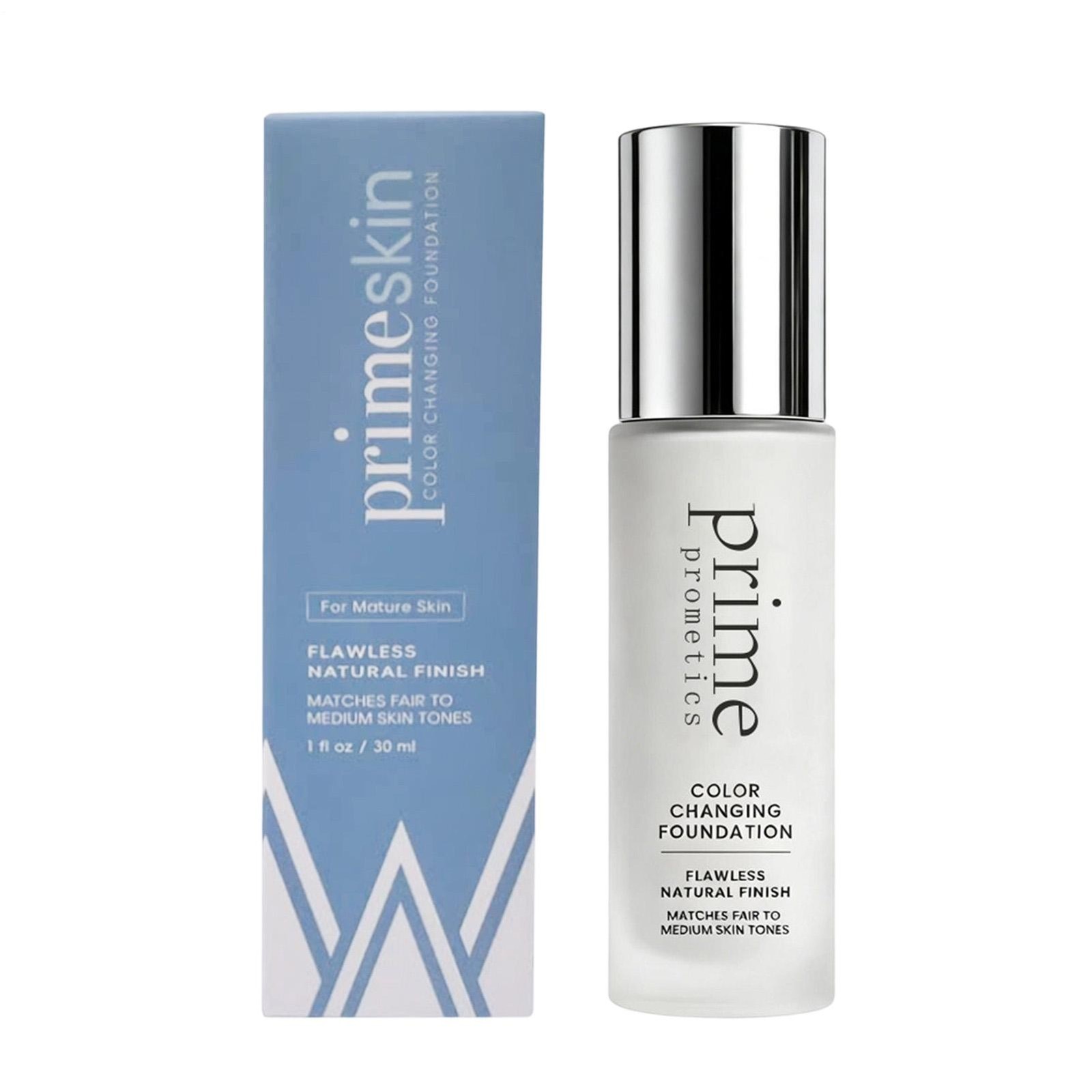 Prime Prometics Color Changing Foundation For Mature Women Coverage – 12-Hour