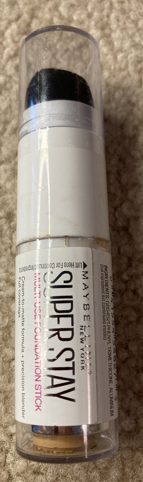 Maybelline New York Super Stay Foundation Stick For Normal to Oily Skin, 0.25 oz