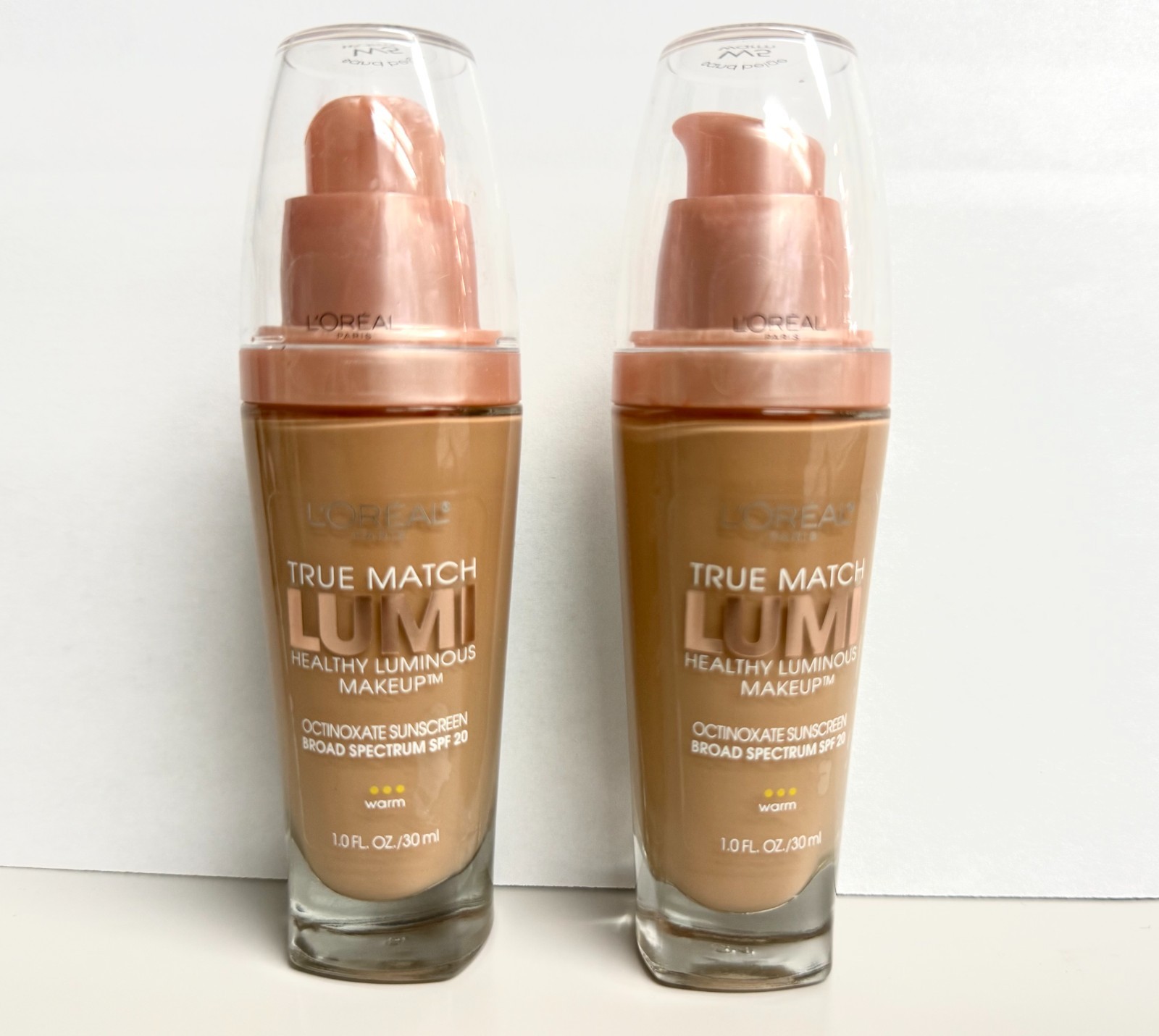 2 Pack – Loreal True Match Lumi Healthy Luminous Makeup – W5 Sand Beige